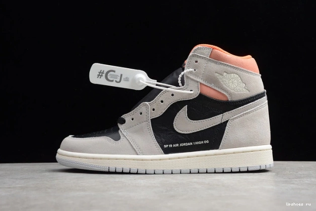 555088-018 1 GREY” JORDAN AIR “NEUTRAL HIGH OG RETRO 0515